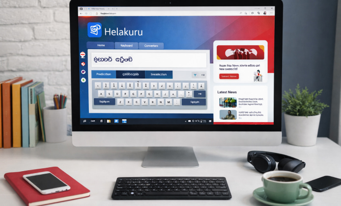 Helakuru for Free: Predictive Sinhala Keyboard for Smooth Desktop Use