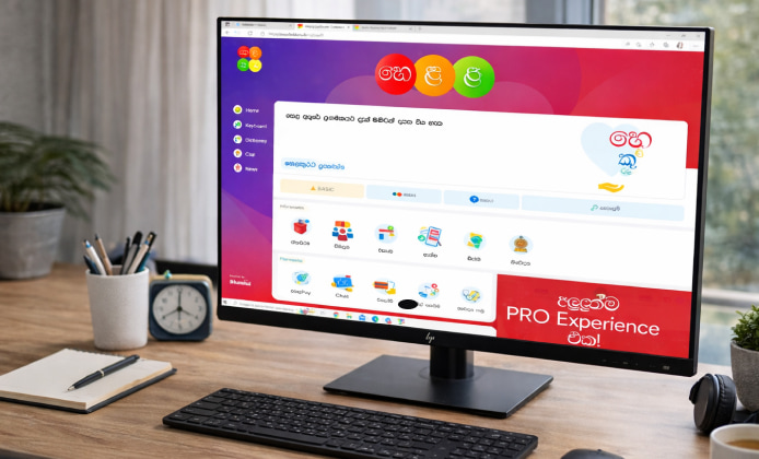 Helakuru on PC: Effortless Sinhala Typing for Windows